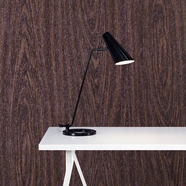 Stolná lampa Cal, Čierna, Obývacia izba / jedáleň, kov, Škandinávsky, Stojacie svietidlo