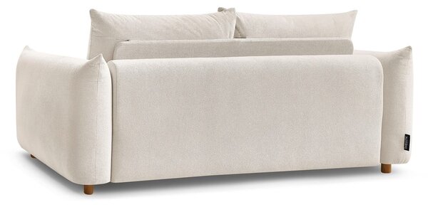 Krémová rozkladacia pohovka 214 cm Ernest – Bobochic Paris