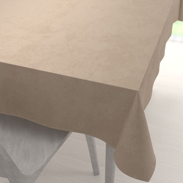 Biante Zamatový obdĺžnikový obrus Velvet Premium SVP-042 Béžovohnedý 60x100 cm