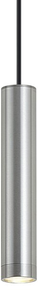 Dizajnové závesné svietidlo Gunmetal GU10 50mm IP44 - Tuba