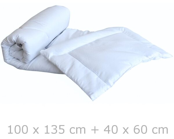 Súprava detskej prikrývky 100x135 cm a vankúša 40x60 cm (Baby klasik)