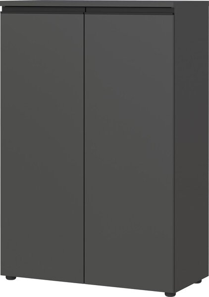 Antracitová skrinka 81x120 cm Bedano – Germania