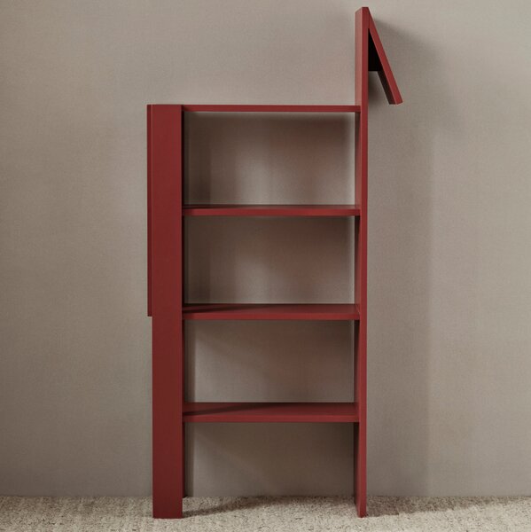 Detská knižnica Giraffe, Poppy Red – Ferm Living