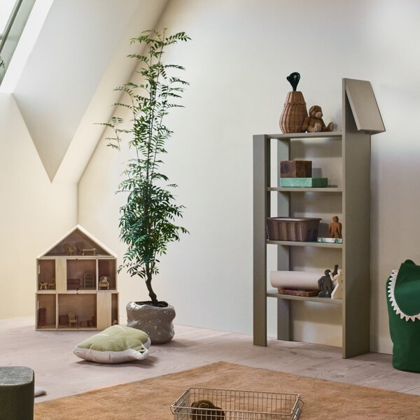 Detská knižnica Giraffe, Poppy Red – Ferm Living
