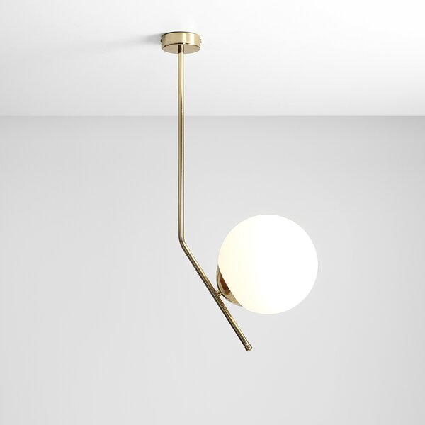 Aldex LUNA 1 | Elegantná stropná lampa Farba: Zlatá