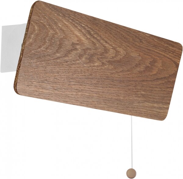 Nowodvorski OSLO 30 | drevené nástenné svietidlo Farba: Tmavý dub