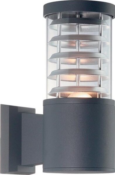 Ideal Lux - Vonkajšie nástenné svietidlo TRONCO 1xE27/42W/230V IP44 antracit