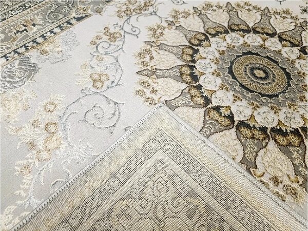 BE Koberec Deluxe 9093 BEIGE – béžový obdĺžnikový Rozmer: 60x100 cm