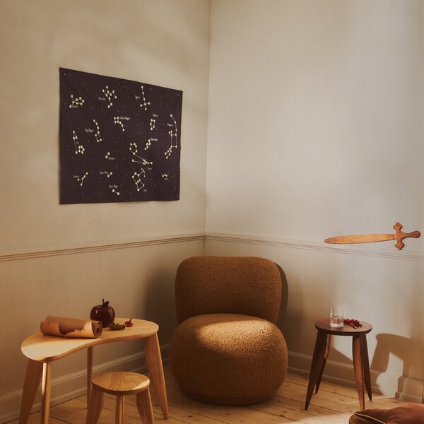 Stolička Feve, Natural Ash – Ferm Living