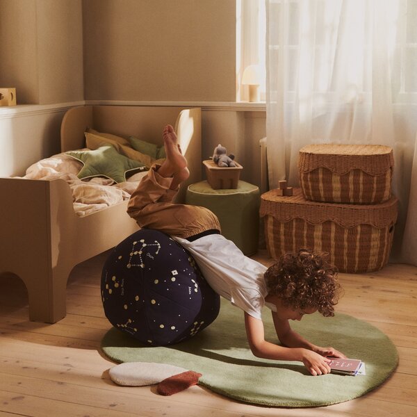 Pouf Constellation, Dark Blue – Ferm Living