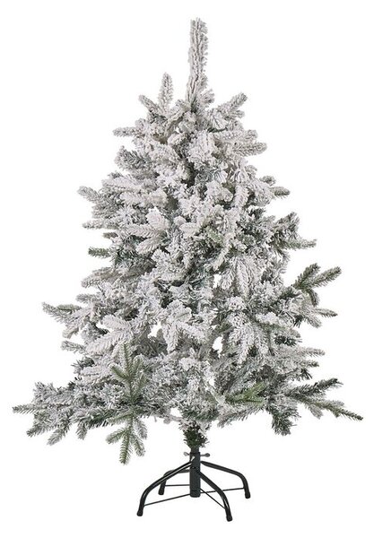 Vianočný stromček 120 cm Beliani Terach (biela) . Vlastná spoľahlivá doprava až k Vám domov. 1076177