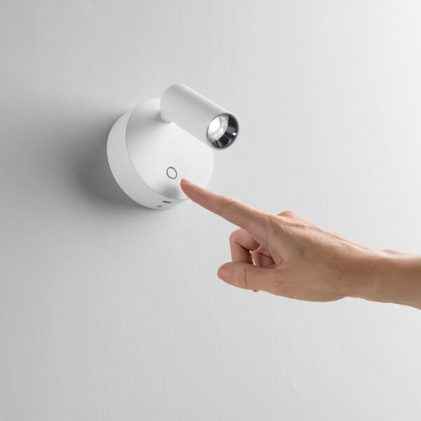 Ideal Lux - LED stmievateľné nástenné bodové svietidlo ELF LED/3W/230V CRI 95, biela