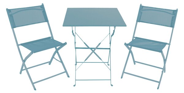 Linder Exclusiv Záhradná súprava BISTRO SET Modrá