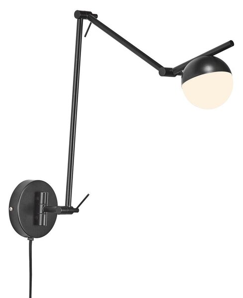 Nordlux CONTINA | dizajnová nástenná lampa Farba: Čierna