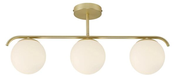 Nordlux GRANT 3 | luxusná stropná lampa Farba: Mosadz