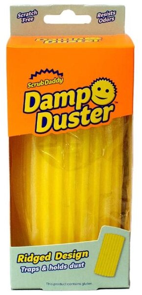 Hubka na prach, čistiaca hubka SCRUB DADDY DUSTER, žltá
