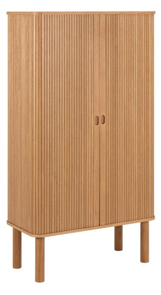 Skrinka v dekore duba s posuvnými dverami v prírodnej farbe 80x145 cm Langley – Actona