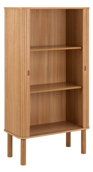 Skrinka v dekore duba s posuvnými dverami v prírodnej farbe 80x145 cm Langley – Actona