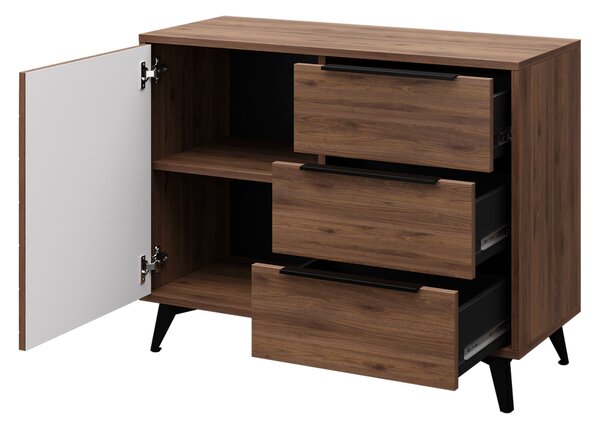 Mirjan24 Komoda Siprynt Bis 100 1D3SZ, Farby: orech okapi 5903211481154