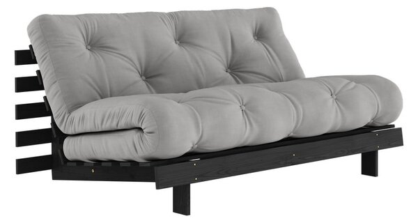 Sivá rozkladacia pohovka 160 cm Roots Black Night – Karup Design