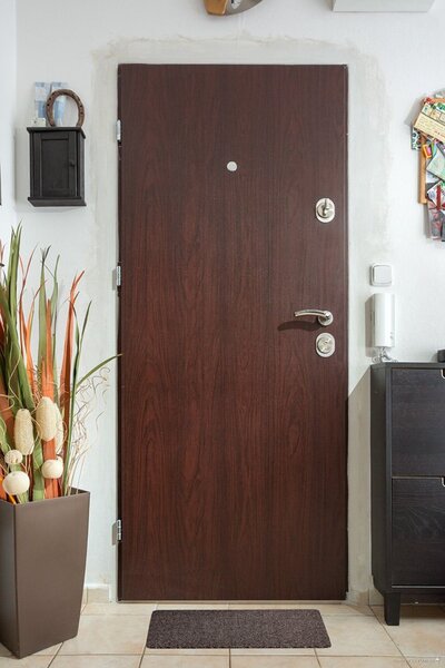 Avanti , Čistiaca protišmyková rohožka Universal 070 Taupe, 40x60, hnedá, chodba / predsieň