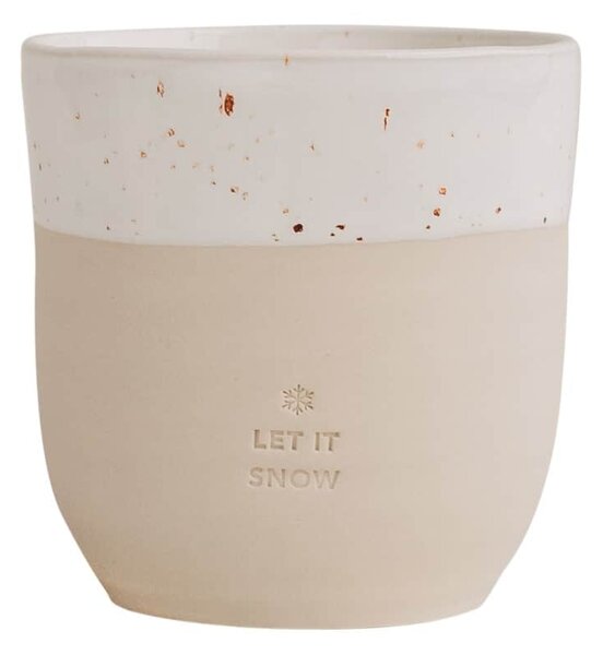 Kameninový hrnček Let it snow 320 ml