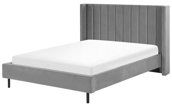 Manželská posteľ 140 cm Vue (sivá) (s roštom). Vlastná spoľahlivá doprava až k Vám domov. 1076451