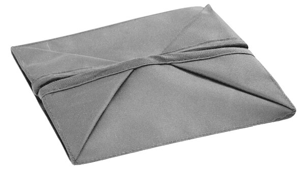 METALTEX Skladací textilný košík na ovocie a zeleninu - 18 x 18 cm, sivý