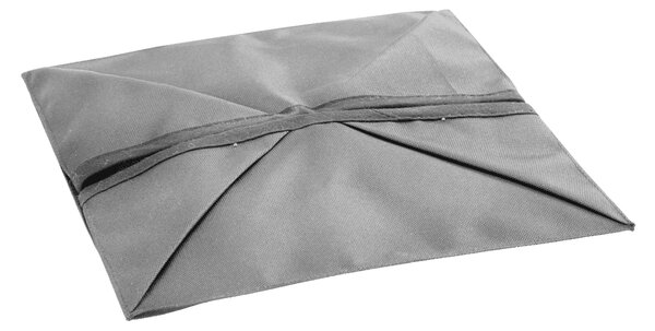 METALTEX Skladací textilný košík na ovocie a zeleninu - 23 x 23 cm, sivý