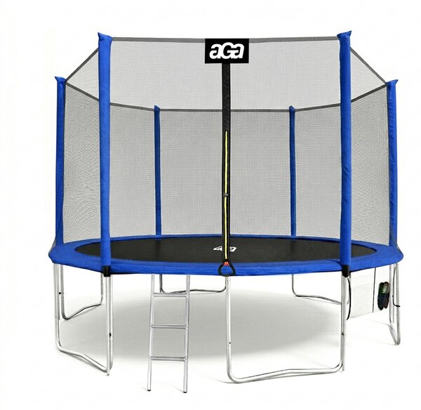 Trampolína Aga SPORT PRO 400 cm Blue + ochranná sieť