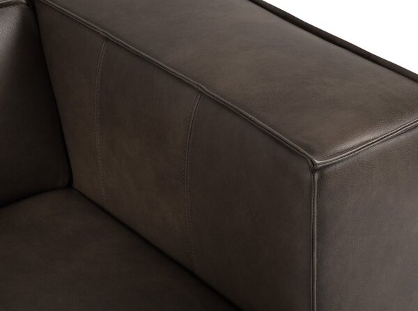 Hnedá kožená rohová pohovka (do "U") Madame - Windsor & Co Sofas