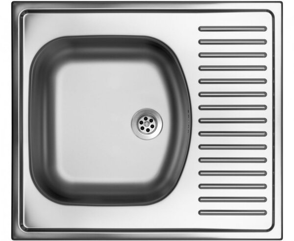 Nerezový drez Sinks SHORT 580 M 0,5 mm matný