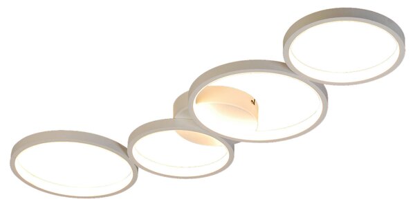 STROPNÉ LED SVIETIDLO, 87,5/37/5,5 cm Novel - Online Only bytové doplnky, Online Only