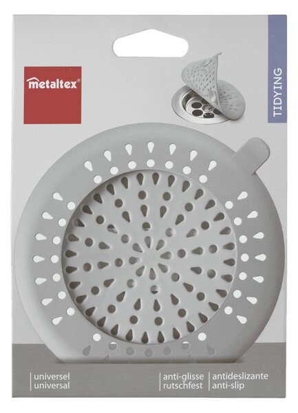 METALTEX Sitko do umývadla, drezu, vane / lapač nečistôt - biela