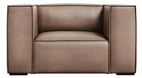 Svetlohnedé kožené kreslo Madame - Windsor & Co Sofas