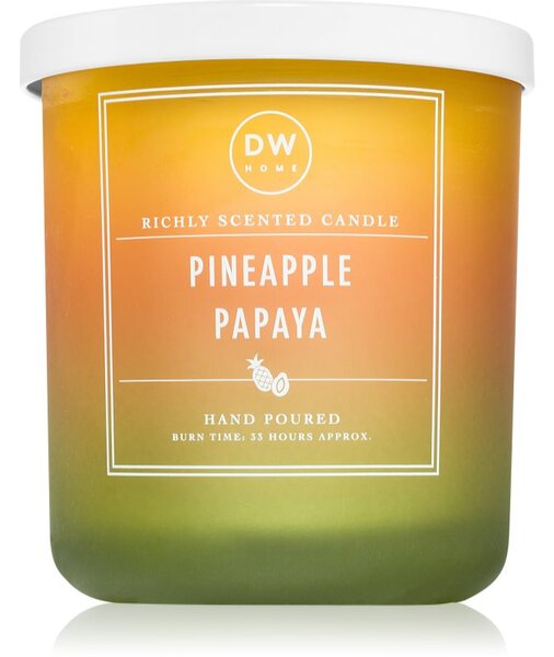 DW Home Signature Pineapple Papaya vonná sviečka 263 g