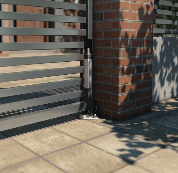LOCINOX ® Záves pre krídlové bránky do 60 kg/1 m, do 180°, Silver
