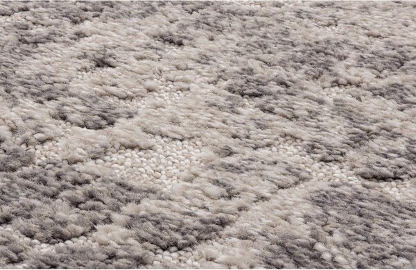 Sivo-krémový koberec 80x160 cm Lori – FD