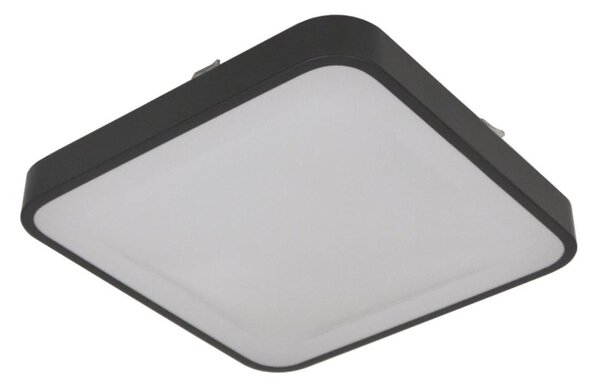 Stropné svietidlo so snímačom WILTON 2xE27/60W/230V 33x33 cm antracit