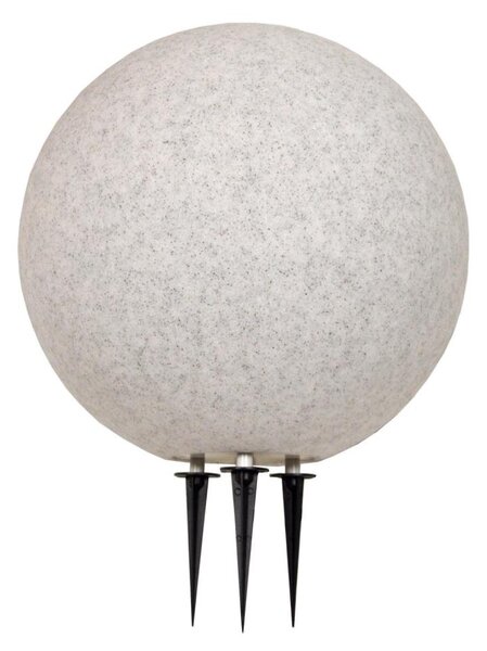 Vonkajšia lampa KULA 1xE27/60W/230V pr. 40 cm IP44 sivá