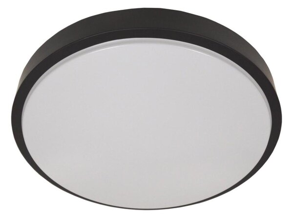 Stropné svietidlo so senzorom WILTON 2xE27/60W/230V priemer 33 cm čierne