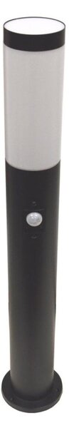 Vonkajšia lampa so senzorom LOPPA 1xE27/60W/230V 65 cm IP44 antracit