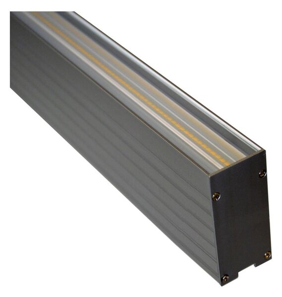 LED Stropné prisadené závesné svietidlo ALIA LED/60W/230V 4000K 150 cm čierna