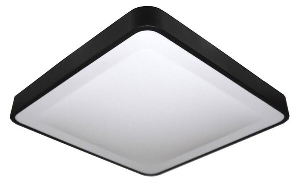 LED stropné svietidlo so snímačom WILTON LED/24W/230V 4000K 33x33 cm čierna