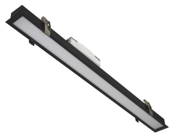 LED Stropné svietidlo REDOM LED/24W/230V 4000K 60 cm čierne