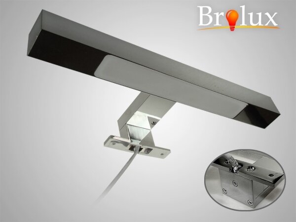 LED osvetlenie kúpeľňového zrkadla GAMEL LED/6W/230V 30 cm IP44 lesklý chróm