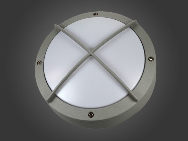 LED vonkajšie nástenné svietidlo FRODA LED/12W/230V IP54 sivé