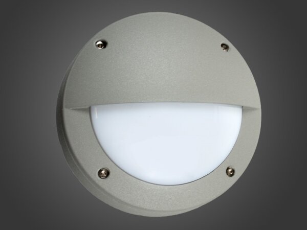 LED vonkajšie nástenné svietidlo JORDI LED/3W/230V IP54 sivé