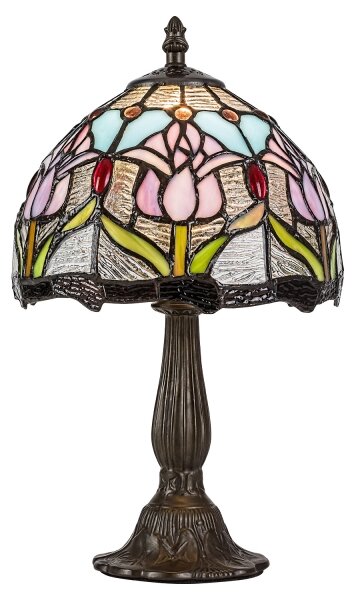Brilagi - Tiffany vitrážová stolná lampa LORAS 1xE14/40W/230V
