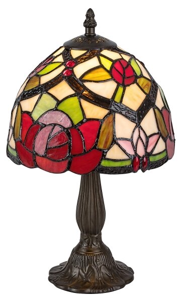 Brilagi - Tiffany vitrážová stolná lampa GARLAN 1xE14/40W/230V